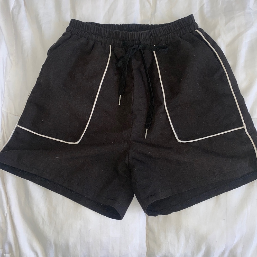 high waist work out shorts